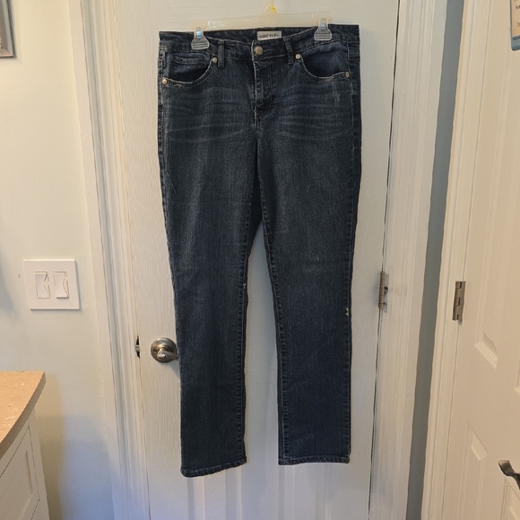 Code Bleu Straight Leg Blue Jeans Size 12 - Picture 1 of 10